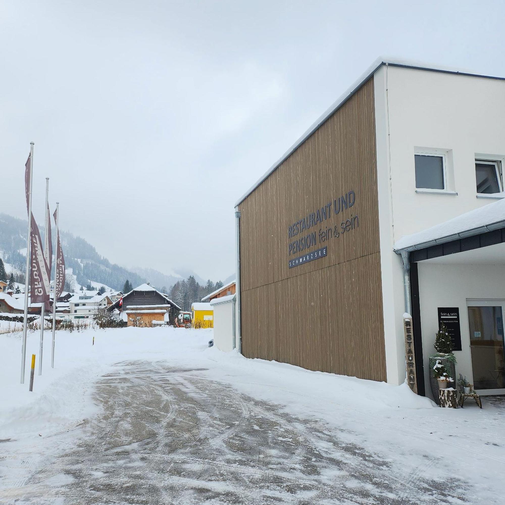 Pension Fein & Sein Bad-Schwarzsee Exterior foto